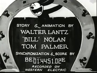 Permanent Wave [1929] Oswald The Lucky Rabbit Caricaturas