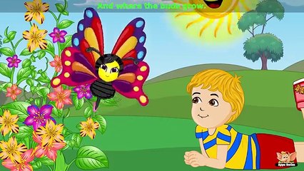 Butterfly, Butterfly - Nursery Rhyme with Karaoke