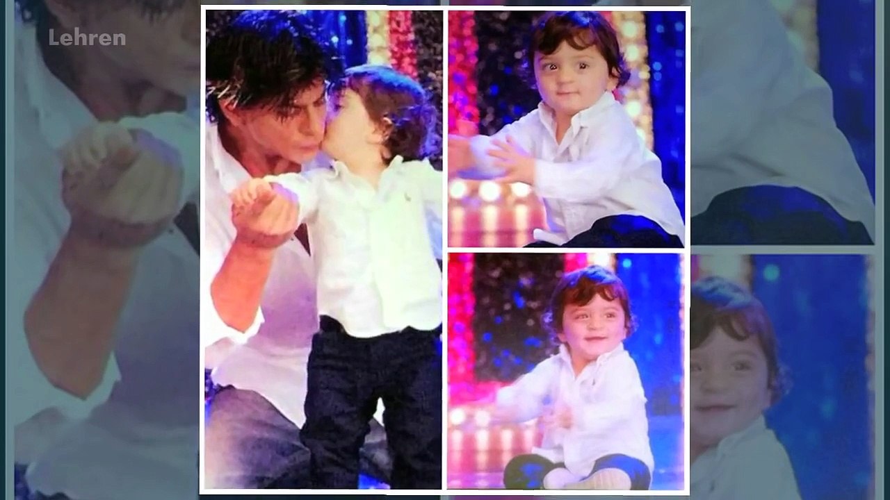 Shahrukh's Son AbRam DANCES In Car - Dilwale
