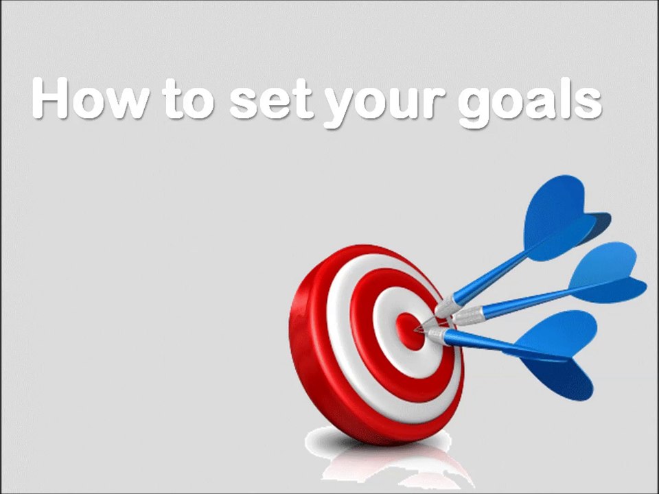 How to set your goal