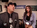 Stephanie McMahon and Paul Heyman Backstage Segment