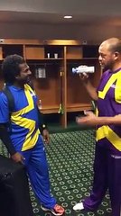 Andrew Symonds & Muralitharan Fun In Dressing Room! LOL