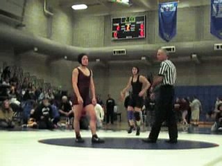 2007 California 122 pound HS girls wrestling finals