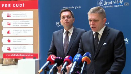 ZAZNAM: R. Fico a P. Kazimir predstavili lacny bankovy ucet