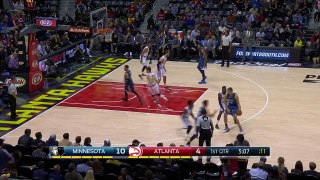 Ricky Rubio Slices And Dices | Wolves vs Hawks | 11.9.2015