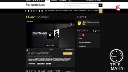 La chaîne spéciale James Bond proposée par France Télévisions en hommage à l'agent secret le plus célèbre du monde ! - 2015/11/11