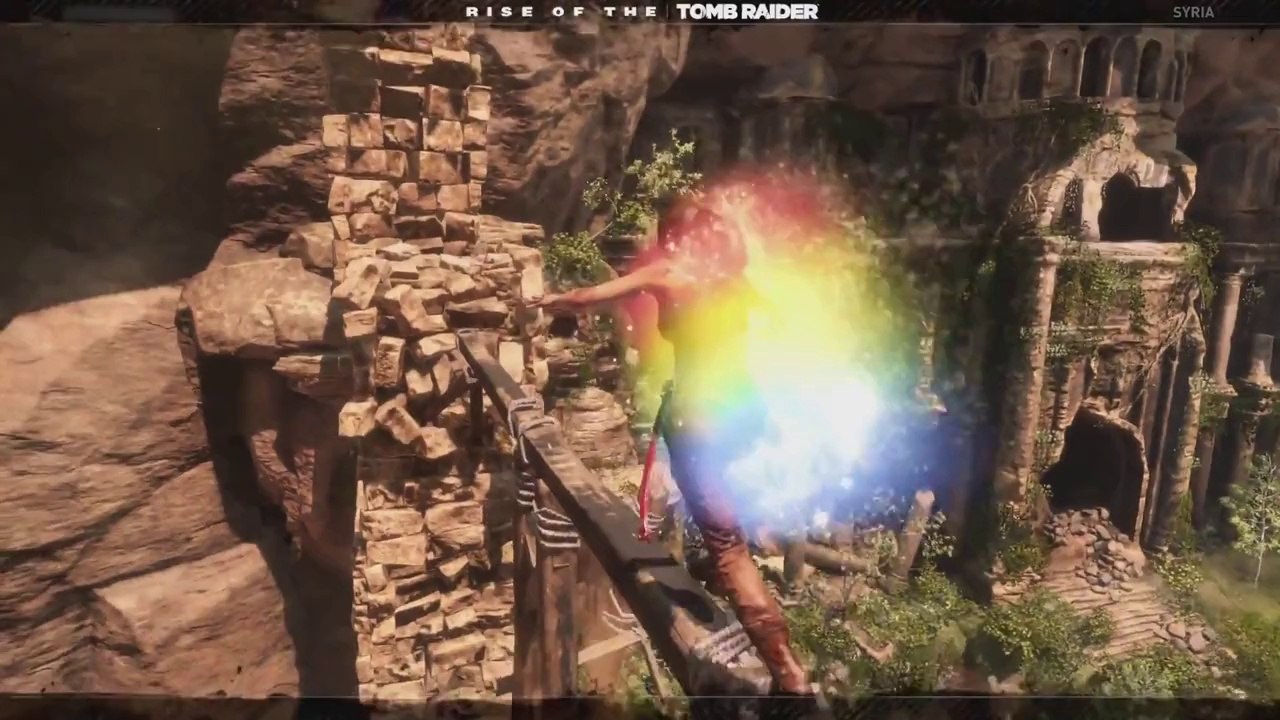 RISE OF THE TOMB RAIDER - Interactive Twitch.Tv Broadcasting Features on XBOX ONE [Full HD]