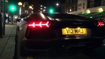 CAPRISTO LAMBORGHINI AVENTADOR- LOUD SOUNDS AND DOWNSHIFTS IN LONDON!