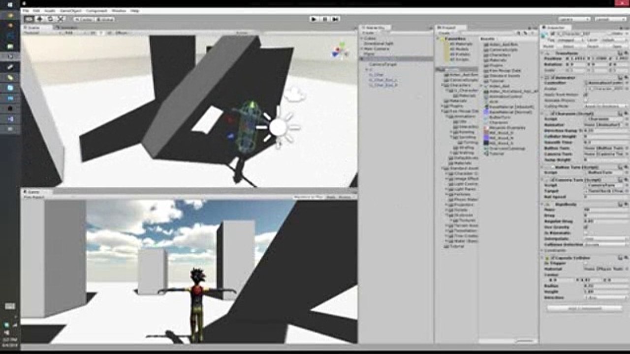 3rd person camera setting
