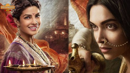 Deepika And Priyanka's BAJIRAO MASTANI Posters Revealed | Bollywood Asia