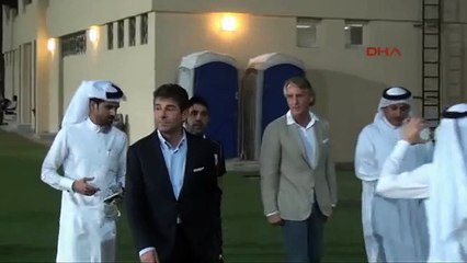 Mancini'den sürpriz ziyaret!
