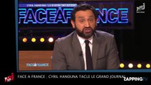Face à France : Cyril Hanouna tacleLe Grand Journal