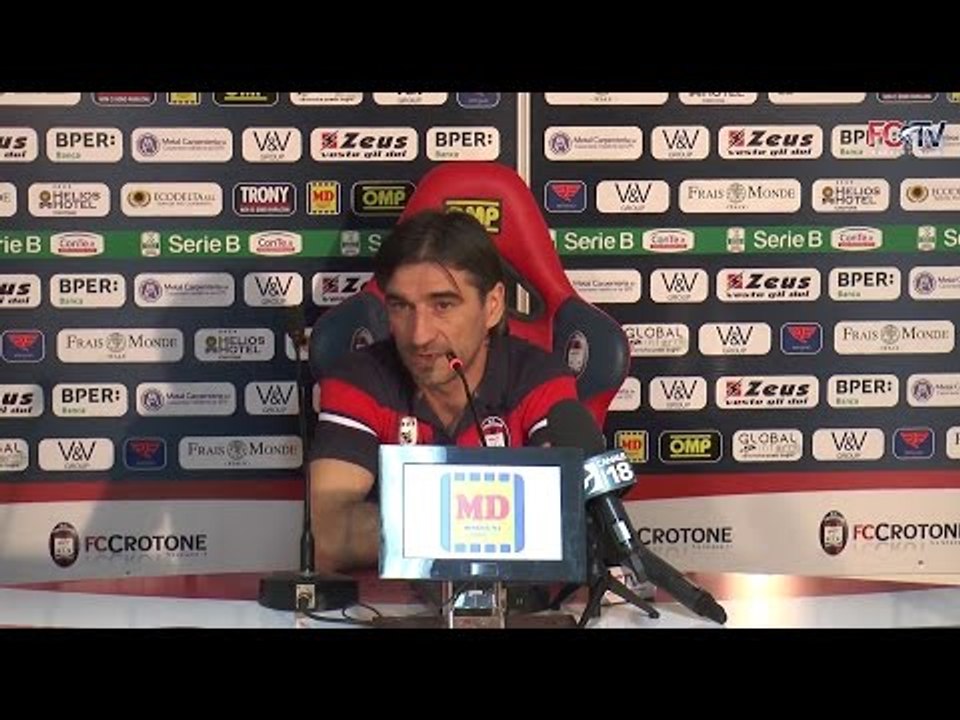 Crotone-Avellino, la conferenza post gara di mister Juric