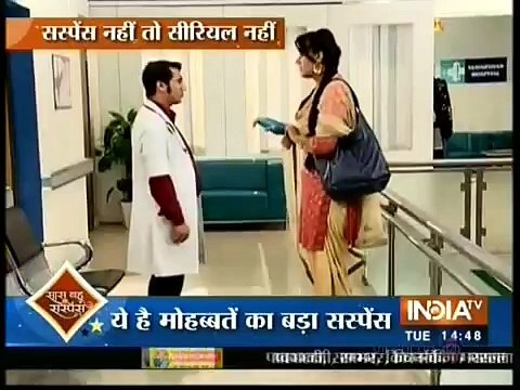 Yeh Hai mohabbatein Hospital me khula raaz Shagun ne kiya picha 11th November 2015 news