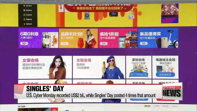 China's Singles' Day market opens up potential for Korean exporters