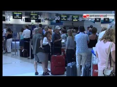 Tg Antenna Sud - Maltempo, piove anche in aeroporto