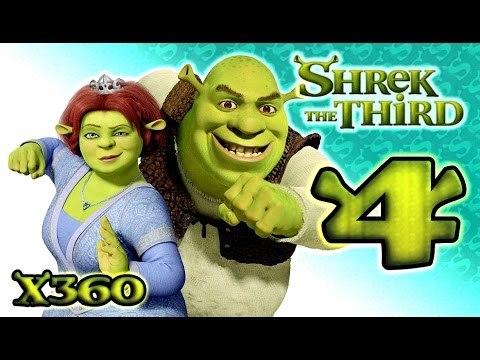Shrek The Third Walkthrough Part 4 (Xbox 360) Academy Grounds