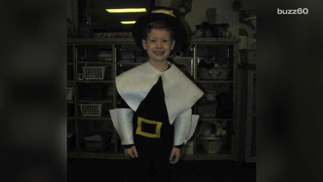 Easy Thanksgiving costumes for kids