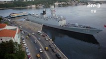 Navios chineses em Cuba