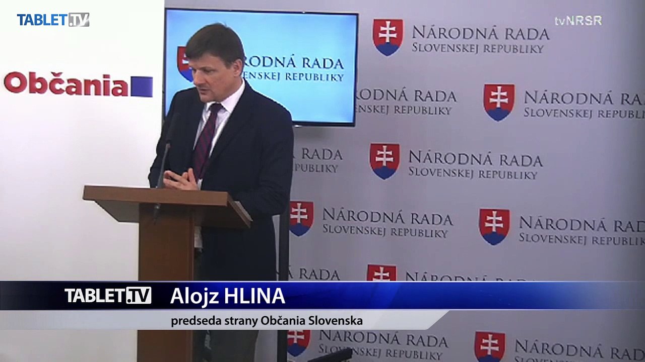 ZÁZNAM: A. Hlina o druhom čítaní zákonu o prokurátore s novou poslaneckou imunitou