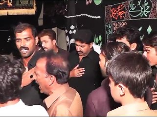 Matam Dari Matmi Sangat Hussay Ki Hafiz Abbad 20th Muhram 1437(2015) Choti Behak Hafizabad