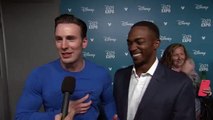 Chris Evans & Anthony Mackie Interview Captain America: Civil War (2016) D23 EXPO