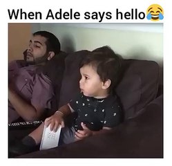 BABY repling PHONE CAL, So so cuteeeeee