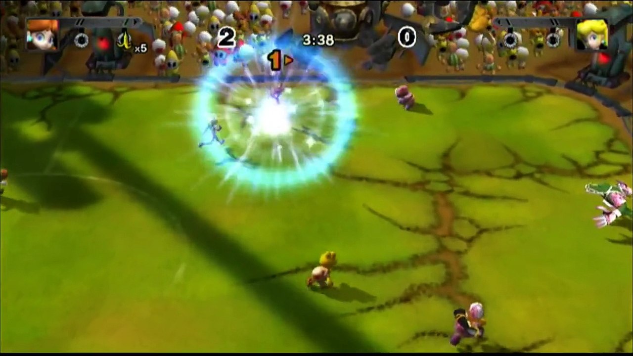 Mario Strikers Charged: The Vice (Daisy vs Peach) [1080 HD]