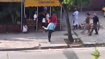 This Guy is the Most Happy Dude in Cuba, Funny Dancing On the Street!!!