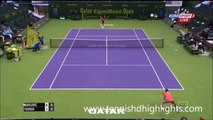 David Ferrer vs Ivo Karlovic Qatar Open 2015 SemiFinals Highlights HD