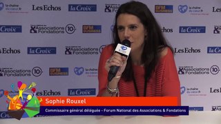 Sophie ROUXEL - Commissaire général déléguée - Forum National des Associations & Fondations