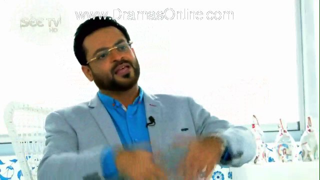 Hilarious Response Of Aamir Liaquat In Maria Wasti Show