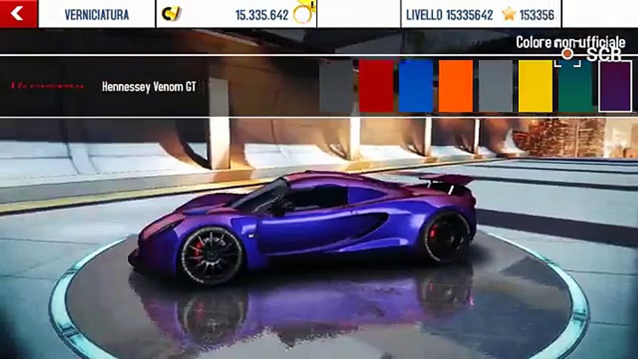 Asphalt 8 Hennessey venom GT fastest car all unlocked