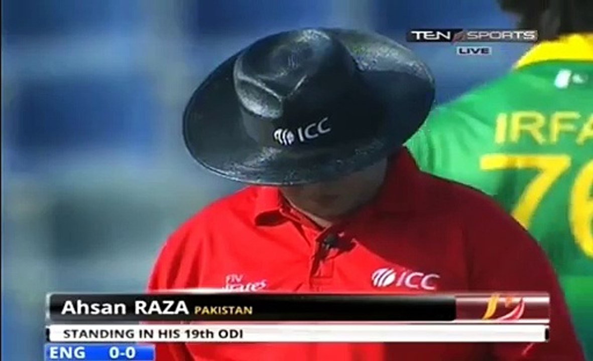 Muhammad Irfan Bowled Jason Roy on the 2nd Ball of Match