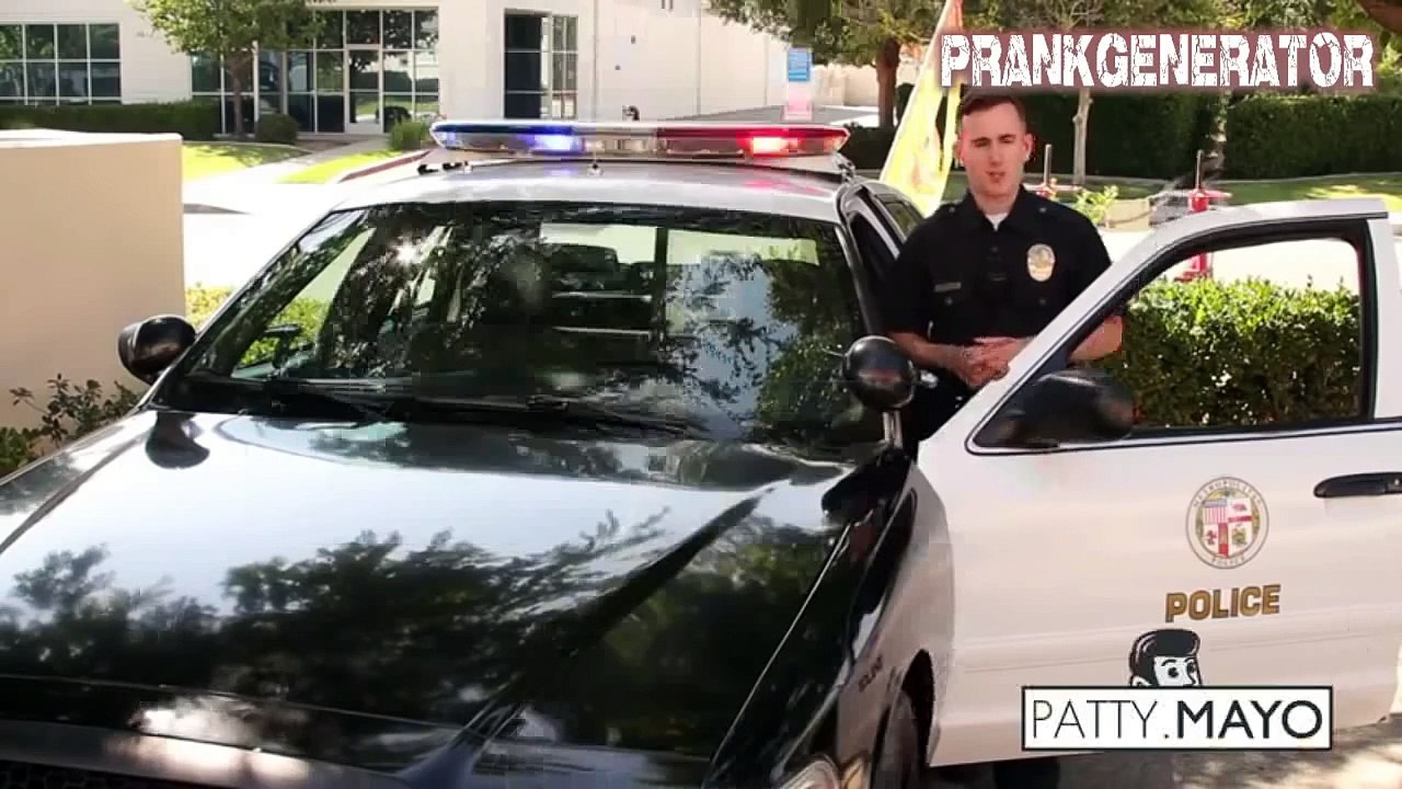 Kissing Prank Cop Edition