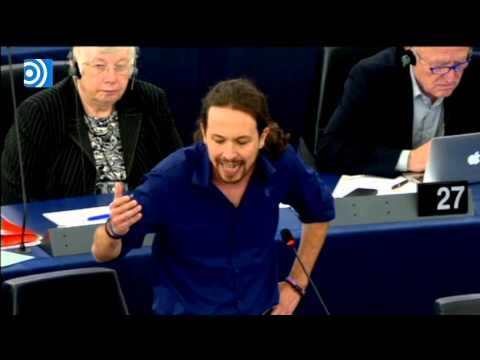 Pablo Iglesias se despide del Parlamento Europeo atacando a los eurodiputados