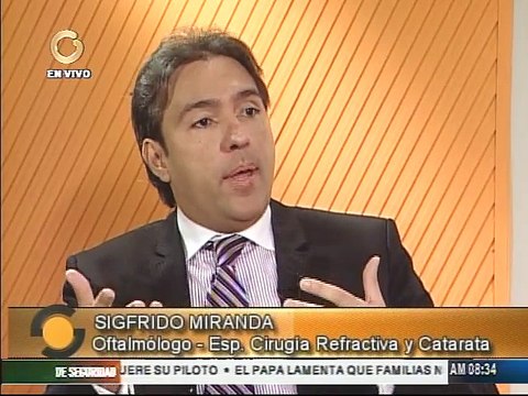 Oftalmólogo: Todos en algún momento vamos a usar lentes