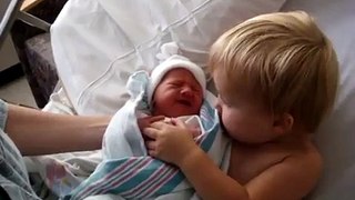 Ellen Degeneres must see, Love my new sister- funny cute adorable baby video