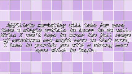 Absolute Beginner's Guide to Affiliate Marketing