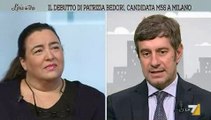 Patrizia Bedori (M5S) Candidata sindaco di Milano - L'aria che tira (11 11 2015)