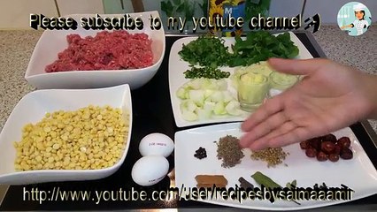 Shami Kabab شامی کباب