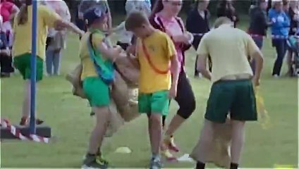 William sports day space hopper epic fail 2015