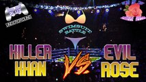 War of the Rumble Roses - Swimsuit Battle - Evil Rose vs Killer Khan (RR)