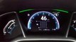 2016 Honda Civic Touring Demo Drive showing ACC (Adaptive Cruise Control) with low-speed follow