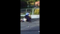 SMH: Cops Punch & Knee A Man Repeatedly!