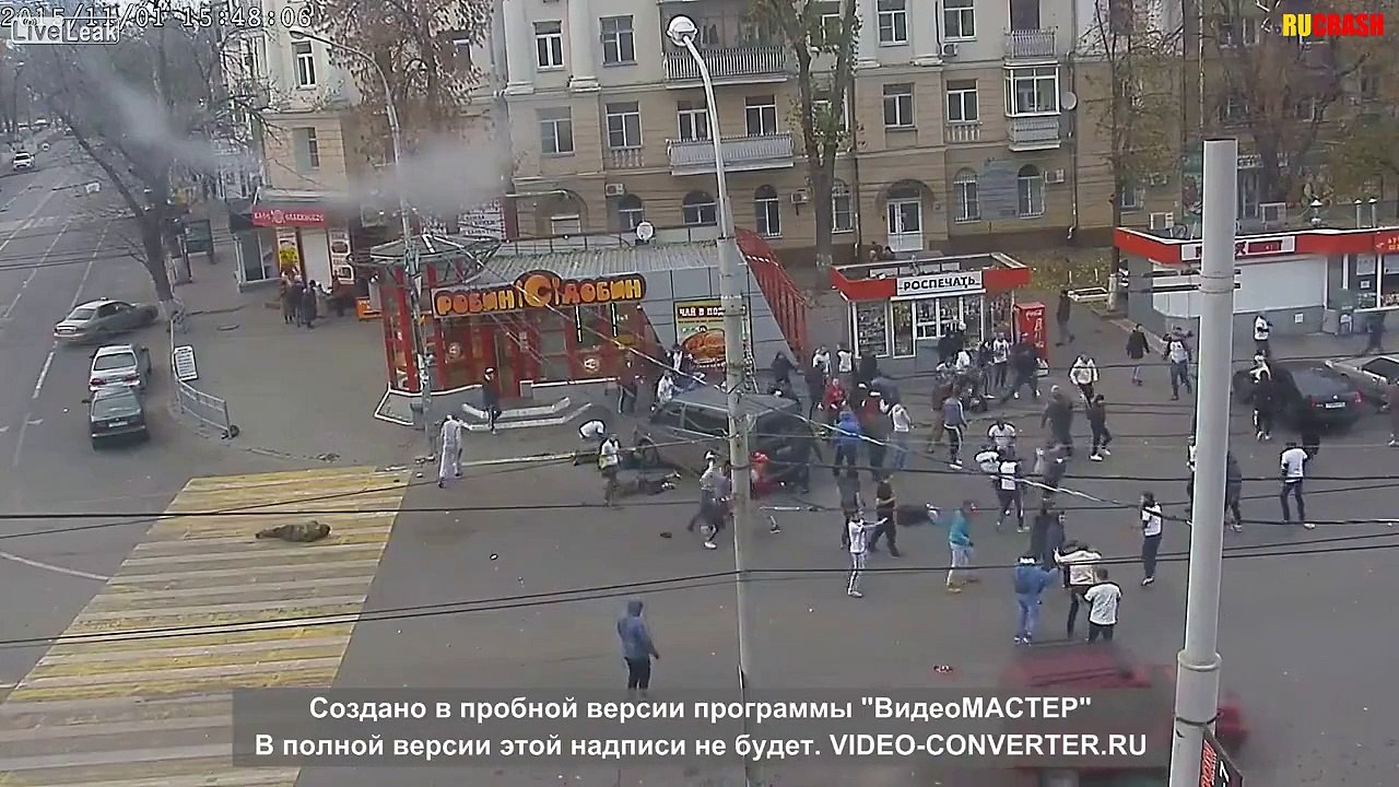 Torch fans vs Tula fans brawl in the streets