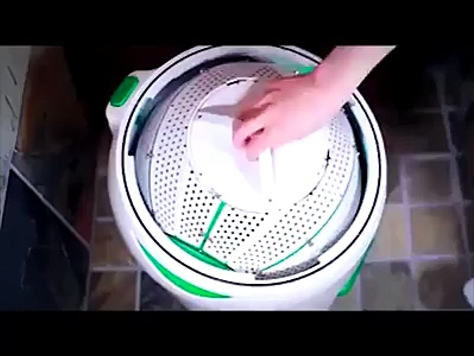 Washing Machine work by feets