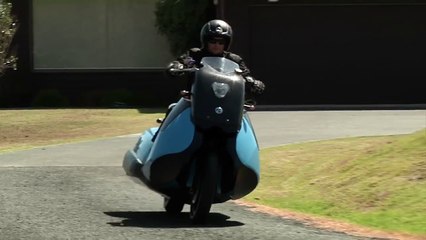 Biski : La moto qui se transforme en jet ski