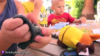 Gak Attack Minion, HobbyPig Bear Mema + Extras Hopscotch Roll Up Rug Play HobbyKidsVids