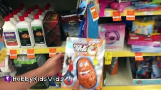 Whoopie Cushion at Walgreens! HobbyMom HUNTS for Sunglasses, Toy Shopping HobbyKidsVids